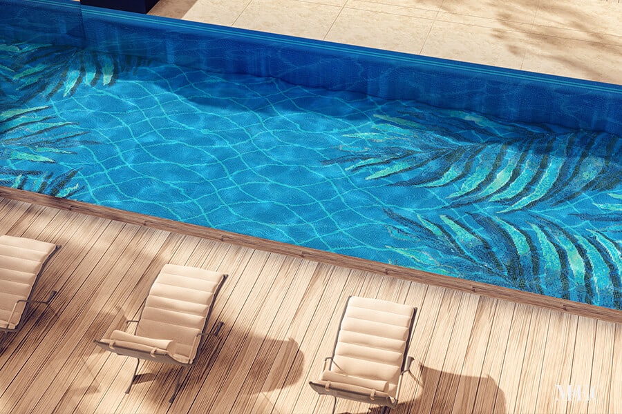 Guide to swimming pool tiles